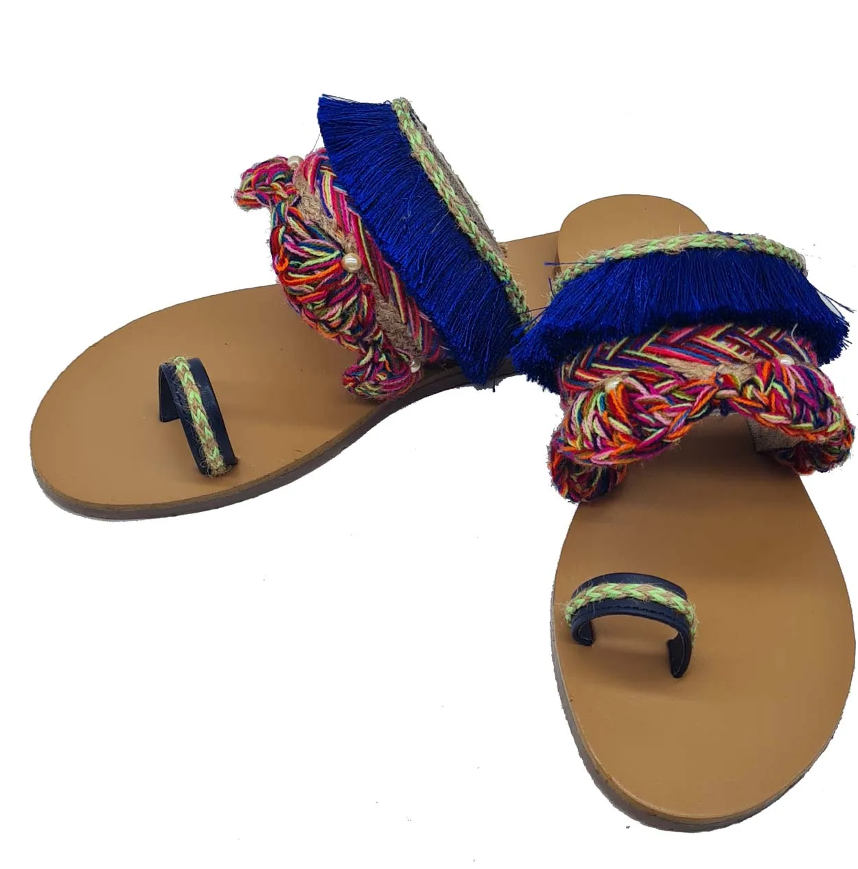 Ethnic Price Ladies Sandals Flats Shoes Women Shoes in 2021 Elegant and Sexy Custom Summer Light Spring Anti Logo Outdoor Gua