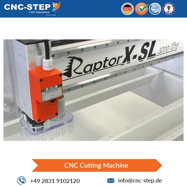 Высококачественная промышленная режущая машина с ЧПУ RaptorX-SL3200/S15 по надежной цене