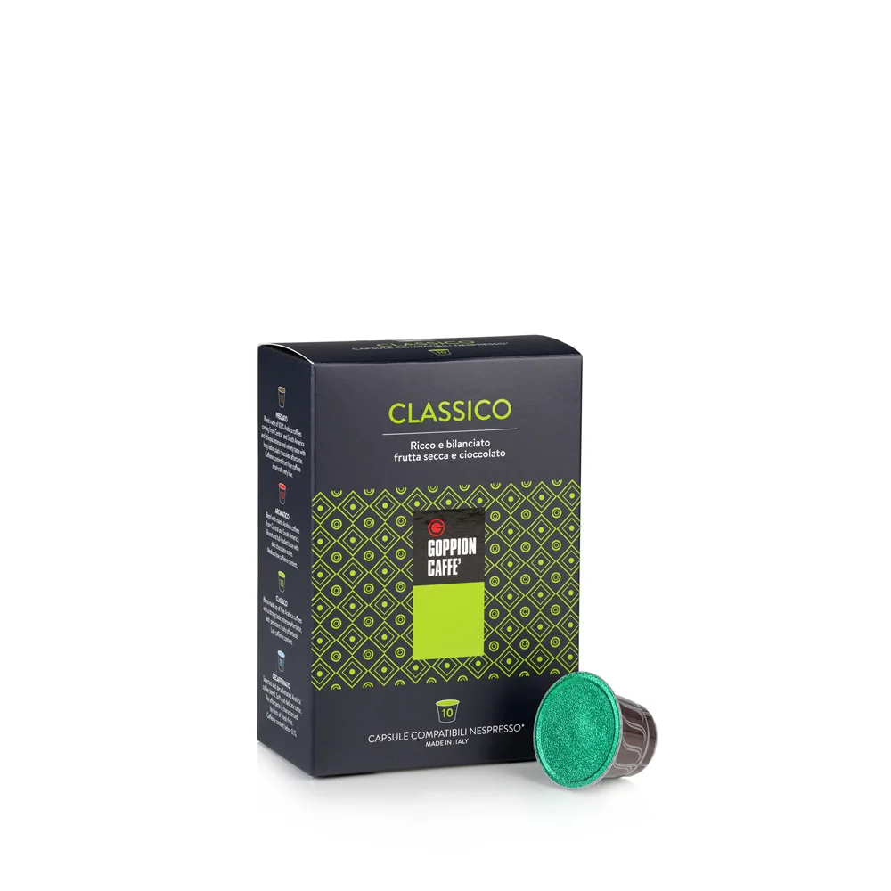 Best Italian Quality GOPPION CAPSULES CLASSICO 10 pieces