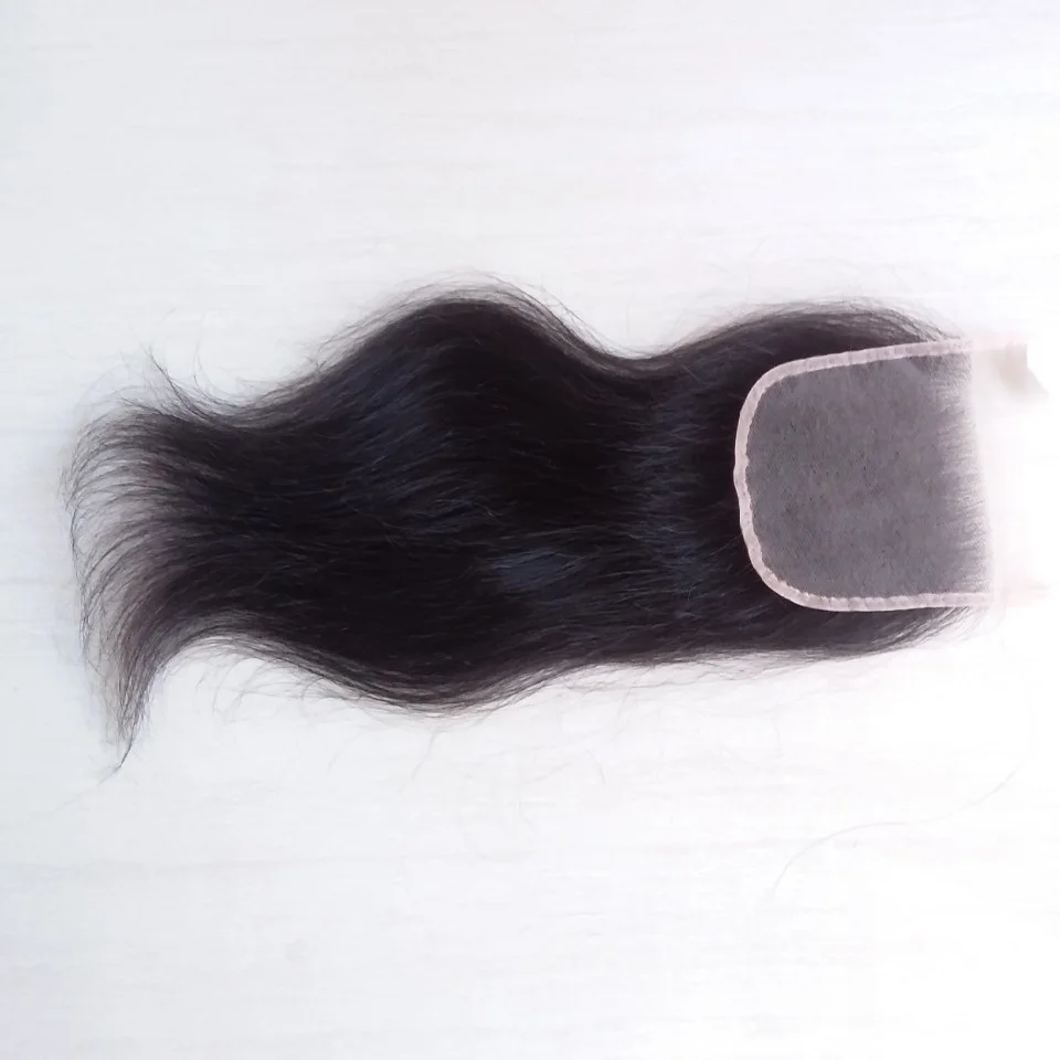 
Natural Color Remy Hair Body Wave HD Lace Frontal Closure 