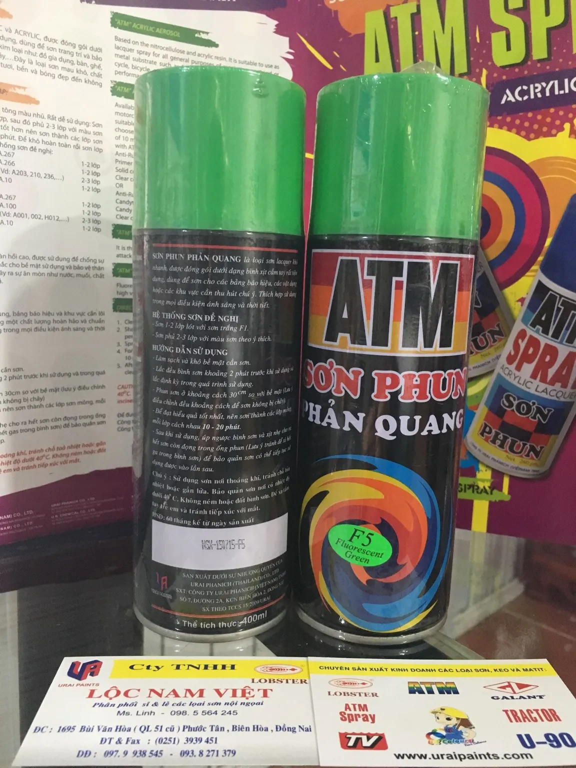 
ATM Spray paint Fluorescent 400 Ml for Rubber Coating Electrical Insulating vanish Appliance paint CAr Pain 