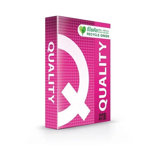 Copy Paper A4 80g  5ream Pack Quality Origin Thailand