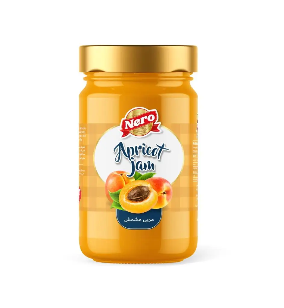 Nero Apricot Jam 350g Egypt High Quality -  Exporting to USA, Africa, Europe and Middle East