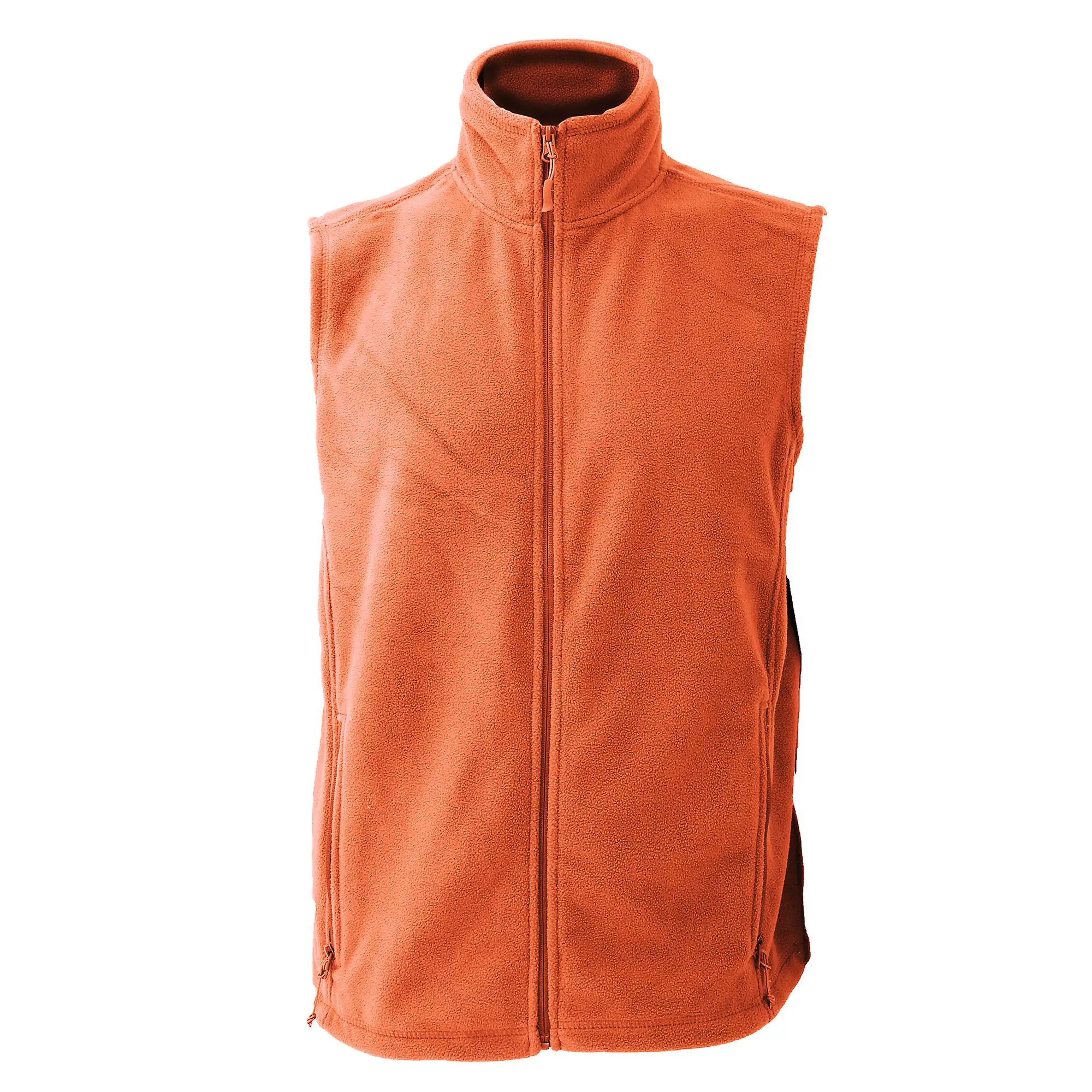 Wholesale Men Vests Windproof Polar Fleece Vest Customized Colors Body Warmer Men Gilet Zipper Shooting Gilets Vests