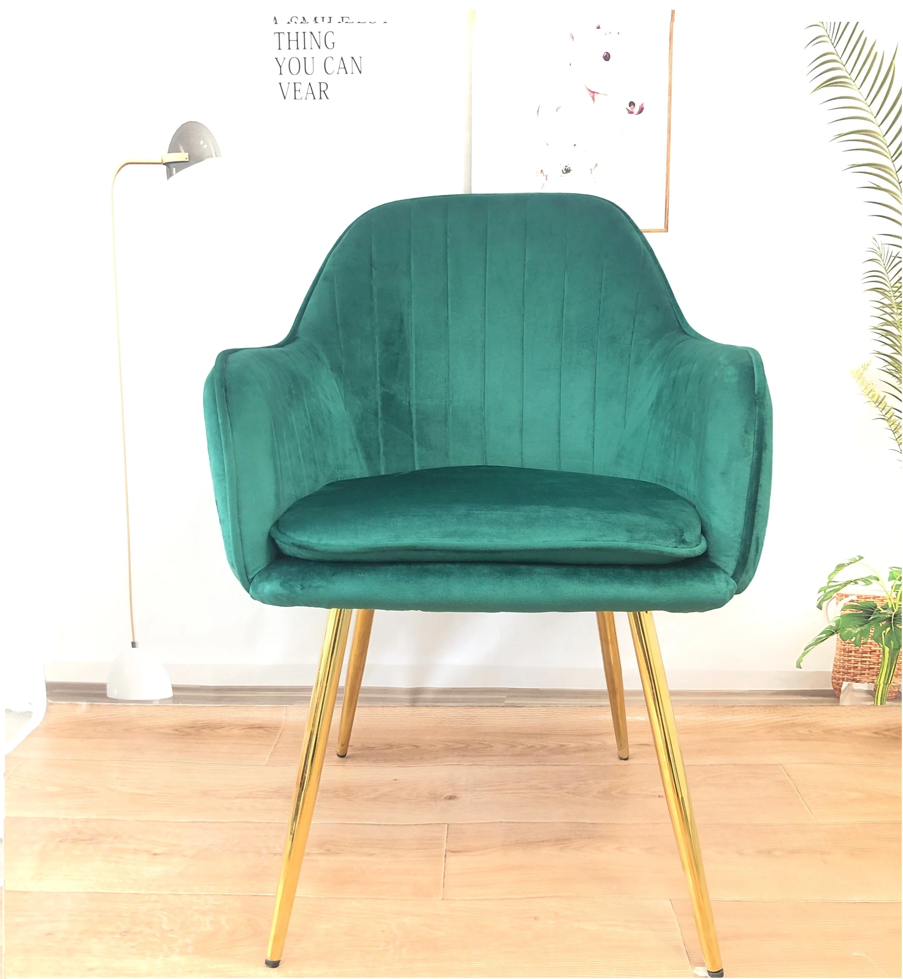 Home Furniture Modern Single Recliner Sofa Velvet Fabric Leisure Lounge Arm Chair Armchair for Living Room