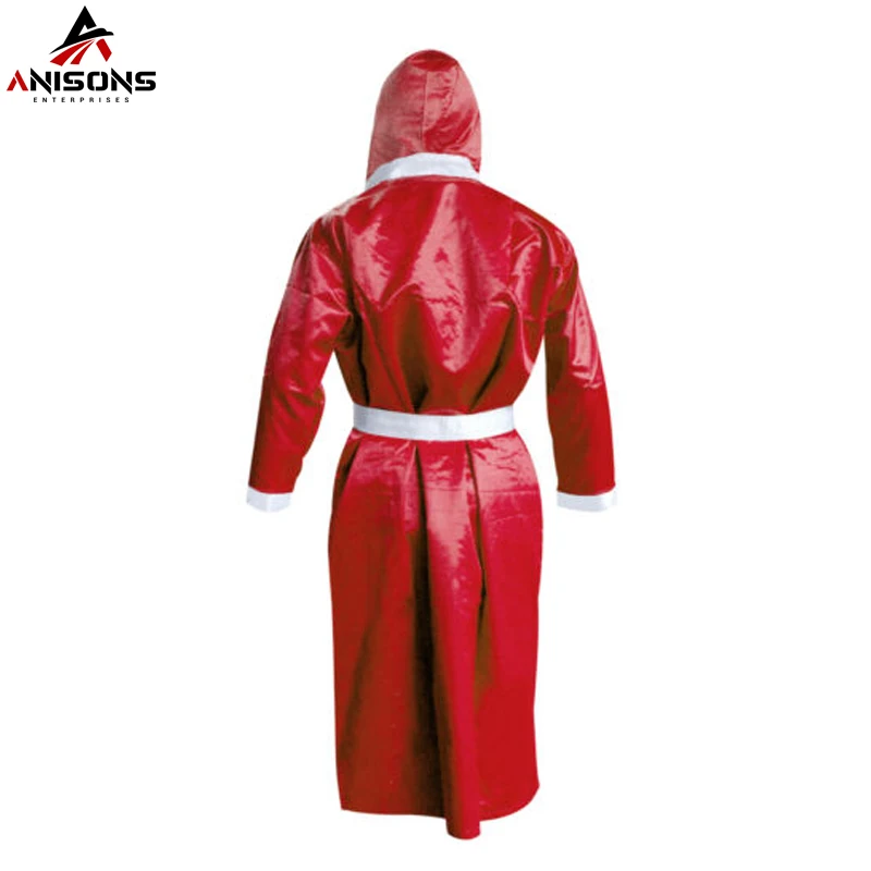 Новое поступление полноразмерный боксерский Халат с капюшоном для чемпионов мира дышащий халат 2021
