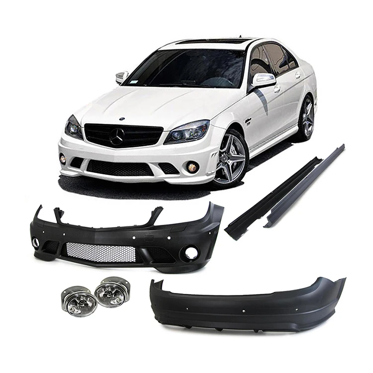 
Автомобильные аксессуары для литья под давлением реакции, стальные бамперы W204, задний бампер, применение Deluxe Edition с комплектом кузова w204 2008 
