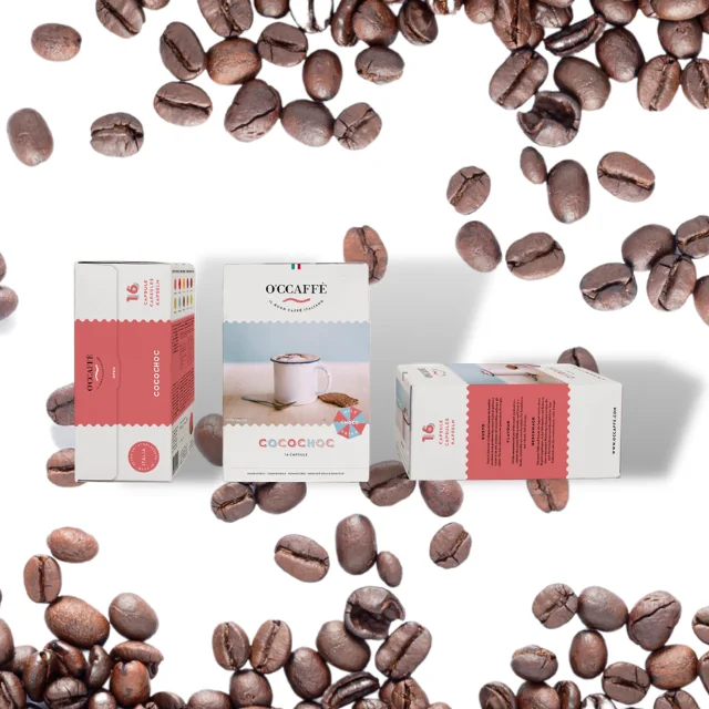 Made In Italy Top Quality Dolce Gusto Compatible Machine Chocomilk Coffee Capsules For Office