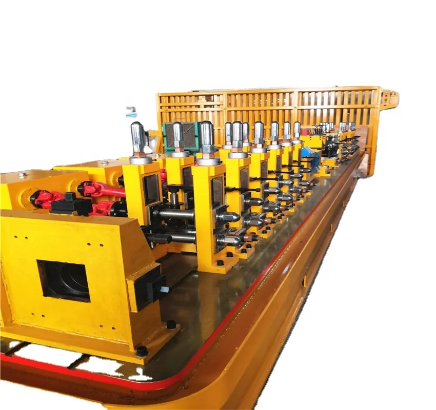 Customized High Frequency China manufacturer ERW steel tube making machine