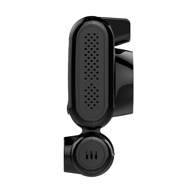 Motorcycle dash camera dual lens 2 channel front and inner  view mini hidden mirror dvr with WIFI