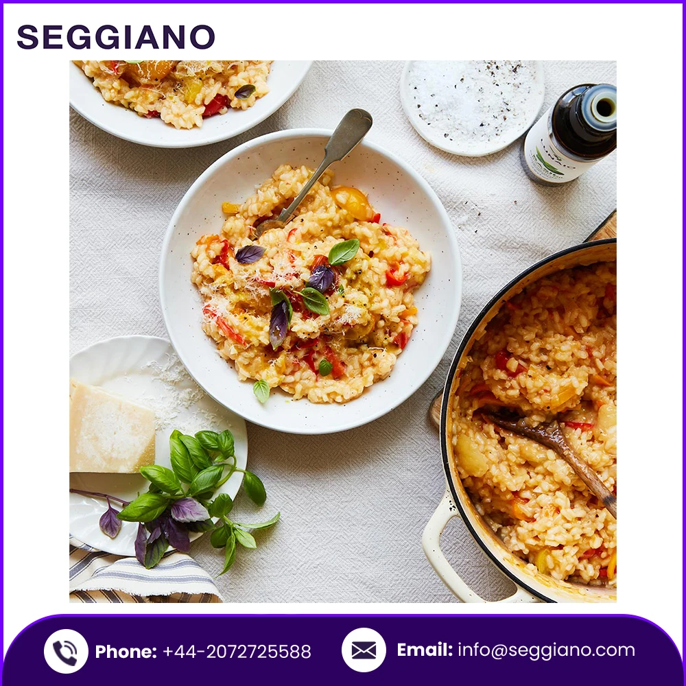 Высококачественный новый урожай, лучший Seggiano органический ризотто рис для садоводства 500 г