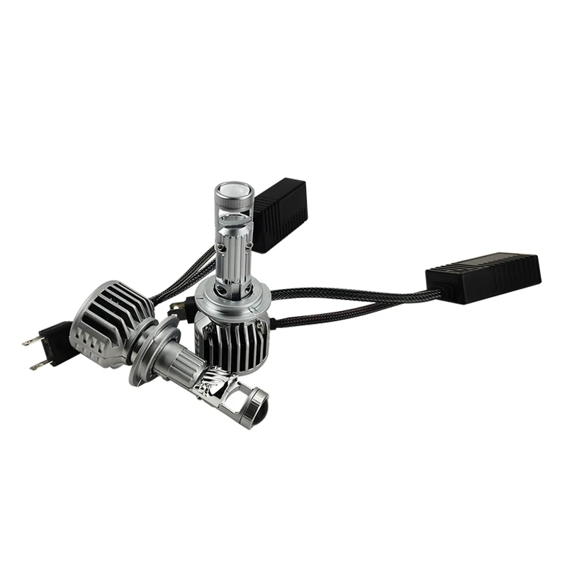 Высокомощный дальний/ближний свет h4 H7 H11 9005 9006 9012 Биксеноновая светодиодная Автомобильная фара 12 В проектор мини-объектив