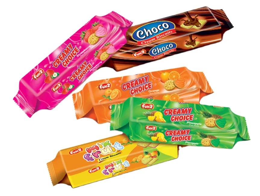 Thin Biscuits Creamy Choice Biscuits Hot Cream Cookie Wheat Floor Semi-hard Fun2 private label biscuits