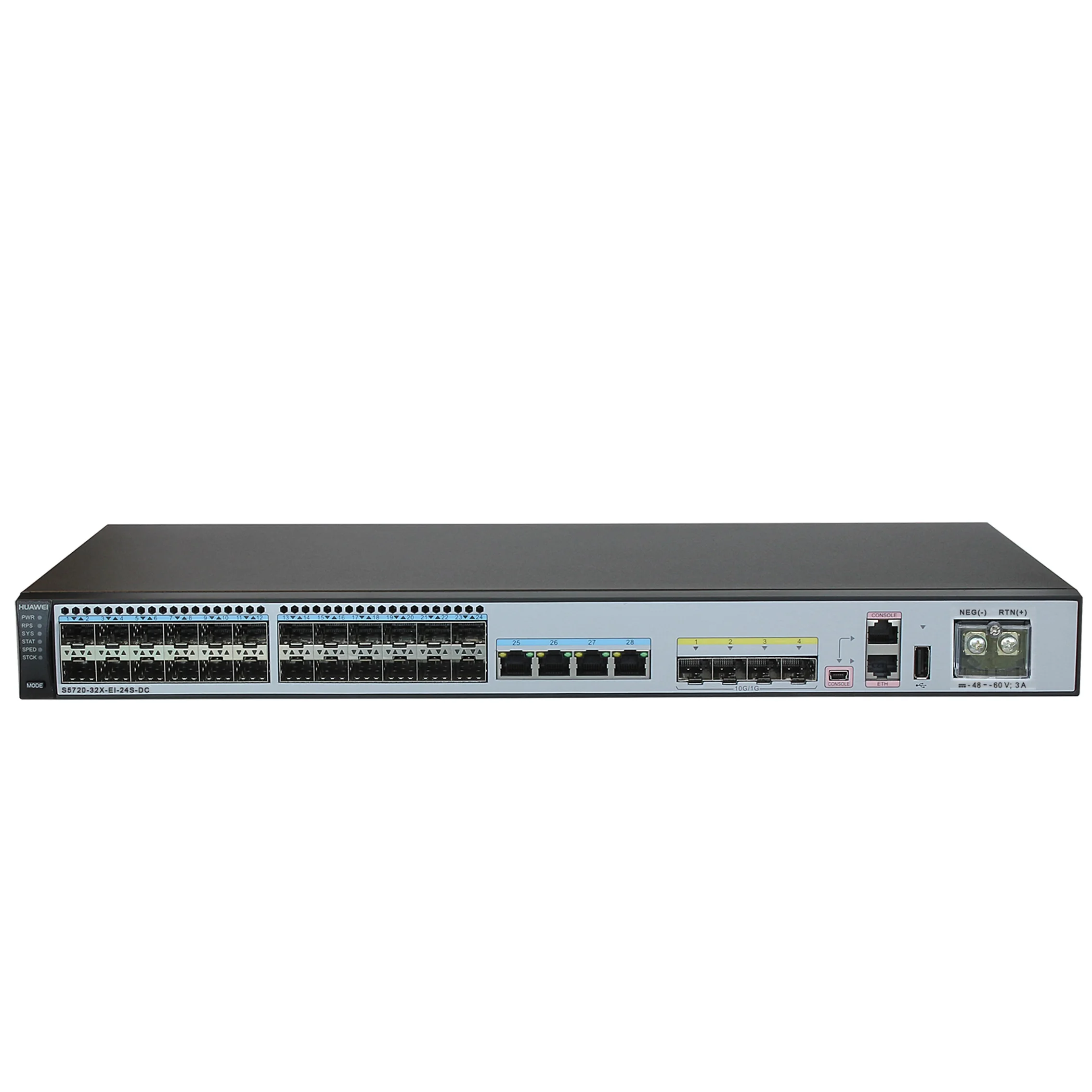 
S5720-32X-EI-24S-DC 24 ports gigabit SFP switch 