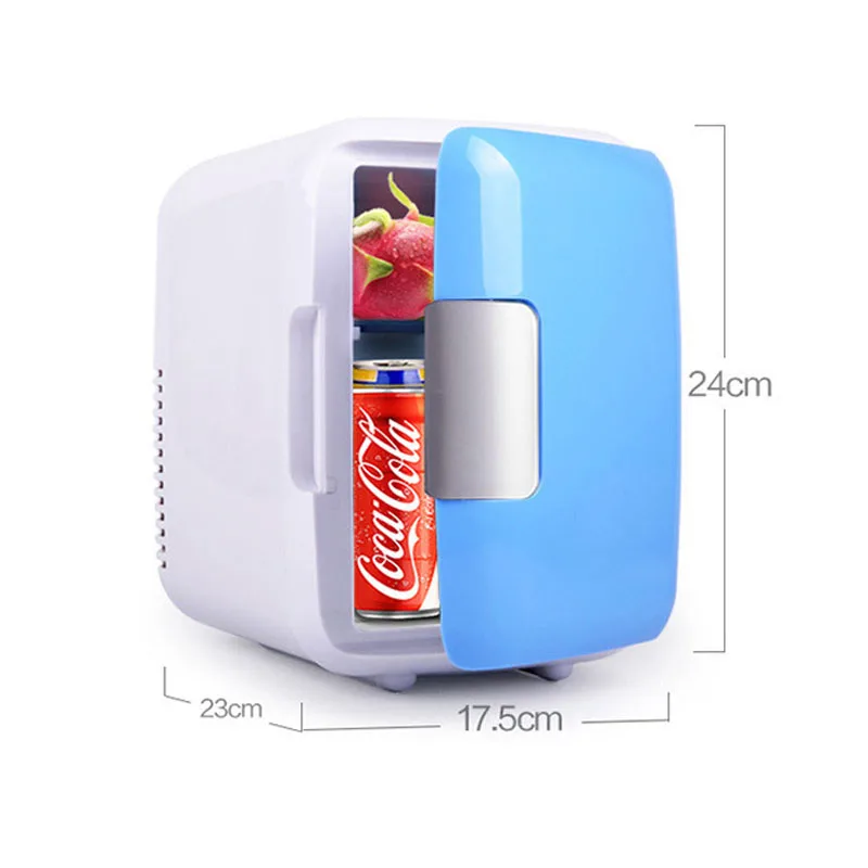 Energy Save Mini Car Refrigerator Portable Auto Food Drinkes Freezer Cooler Car Travel Cosmetic Fridge Car Electrical Appliances