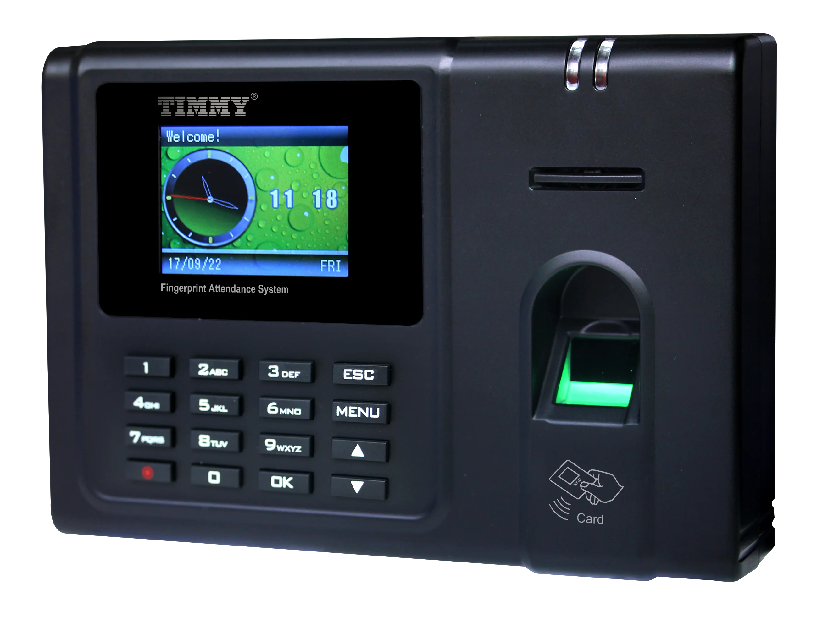 TIMMY TM51 бесплатное программное обеспечение wifi сканер отпечатков пальцев время + запись времени посещаемость