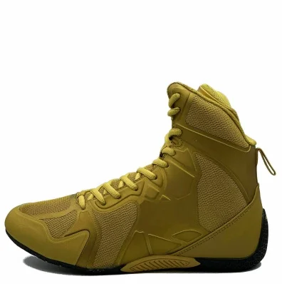 Casual Gym Boxing Shoes Custom Color and Size Wrestling Boots For Men