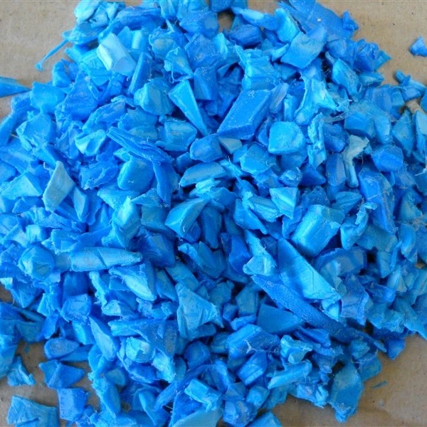 HDPE blue drum baled scrap / READY TO EXPORT HDPE PLASTIC SCRAP