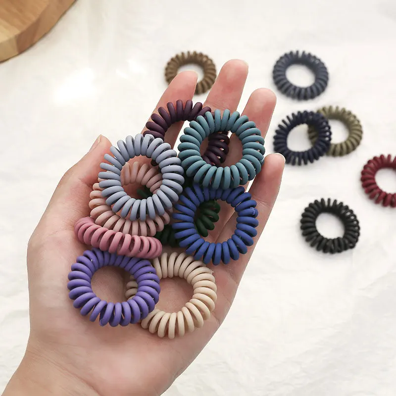 wholesale cheap women girl telephone line cord hair ties