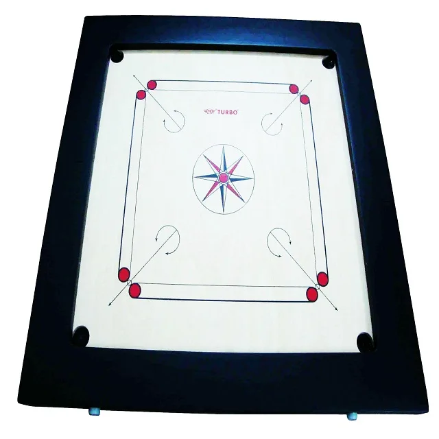 
High Quality Carrom Board Tournament With Black Border 