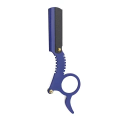 Colorful Stainless Steel Finger Handle Shaving Blade Knife Razor Best Safety Beard Folding Removal Straight Razor for Man