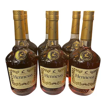 Custom make Original Hennessi VS, XO, V.S.O.P  hennissy 750ml 375ml 1L
