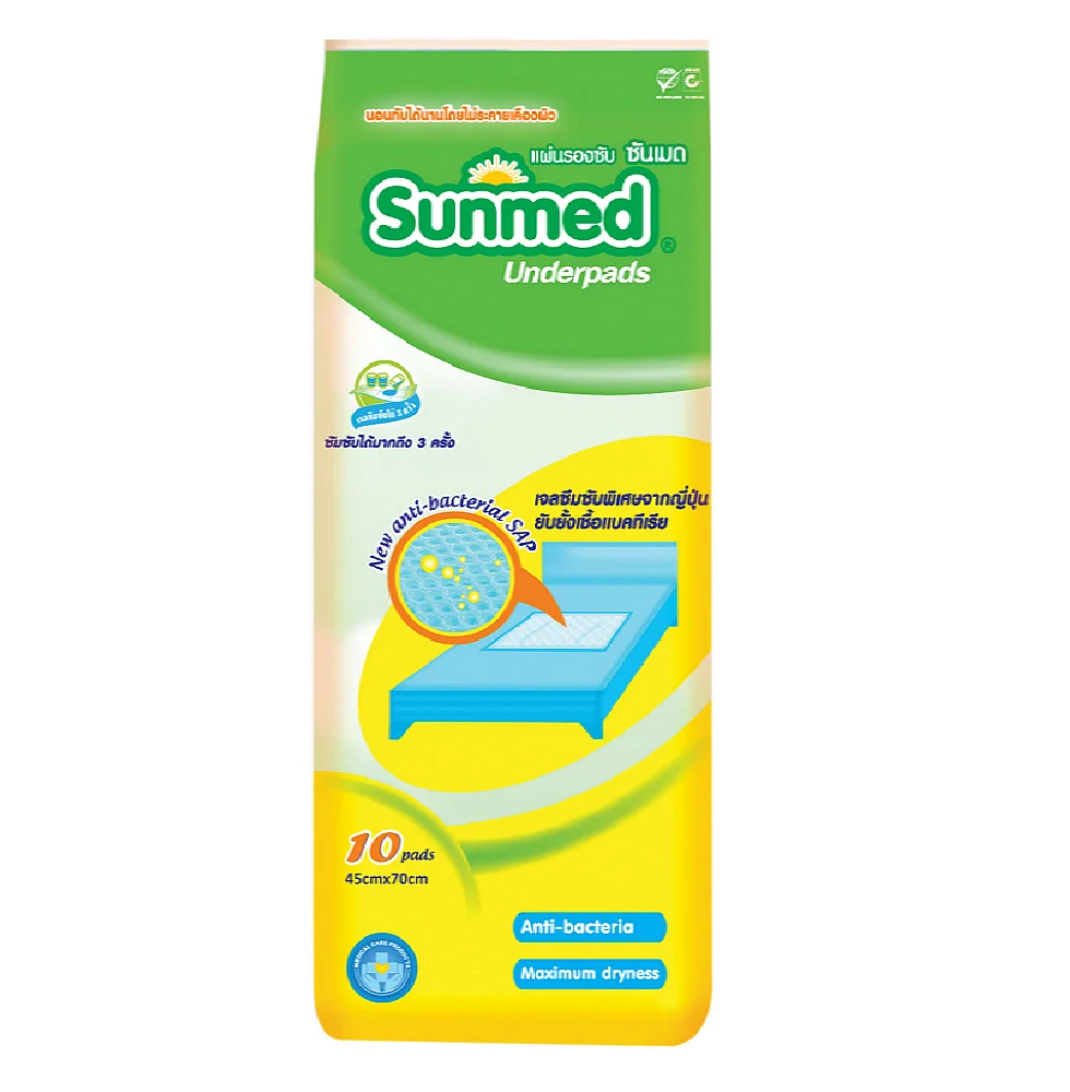 Incontinence product Made In Viet Nam High Quality Product Sunmed Underpad For Adult Diaper Type