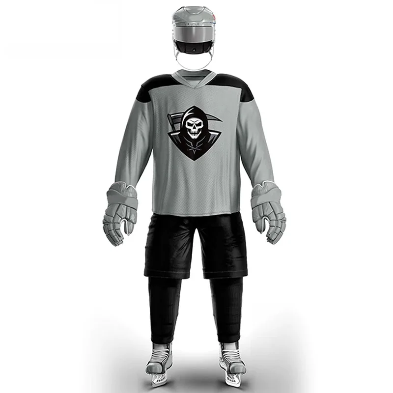 New Style  Training Ice Hockey Jersey Wholesale Custom Logo Ice Hockey Uniform Pakistan Made Best Quality Uniform Set