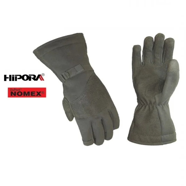 Flight Flyers Gloves Nomex Touch Screen Pilot Fire Resistant Fire Proof Water Proof Leather Gloves from Pakistan