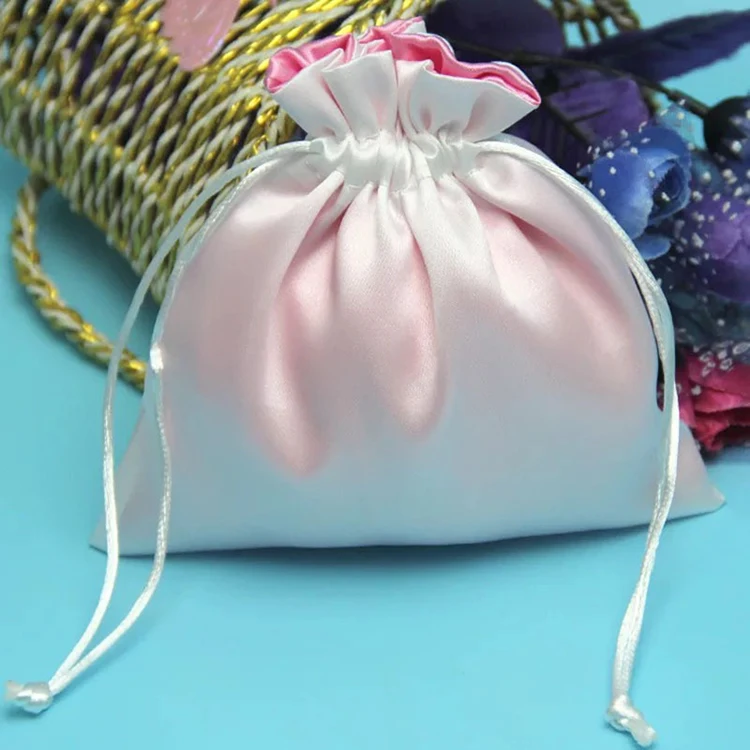 
Custom logo velvet pouch dust bag metal crafts stocked string bag 