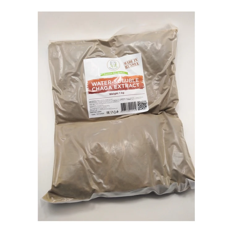 Direct Factory Sale High Quality Herbal Chaga Mushrooms Extract Powder at Low Market Price