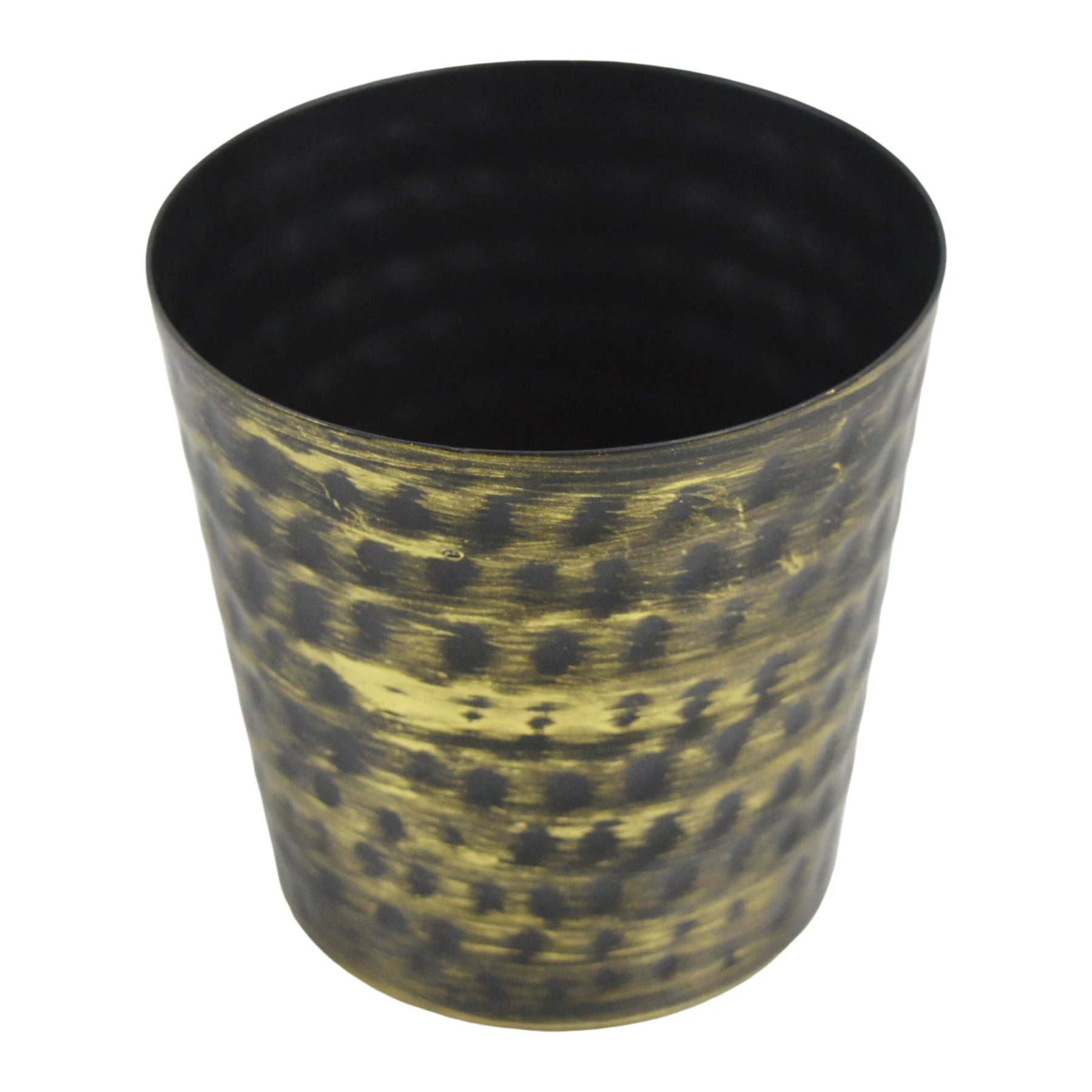 Decor Metal Design Serving Water Glass With Polished Finishing Design Dinning Table Decor Metal Brass Glass Design