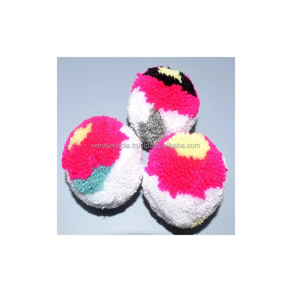 Multi Color POM POM Ball