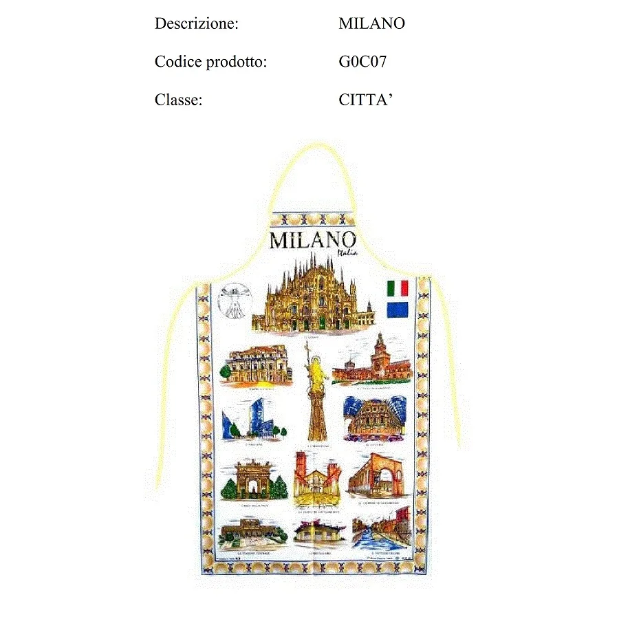 Italian aprons in cotton
