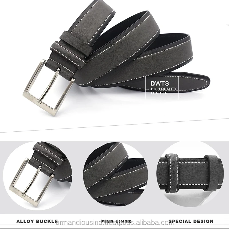 100% Pure genuine Leather Distressed Leather Belt For Men From pakistan