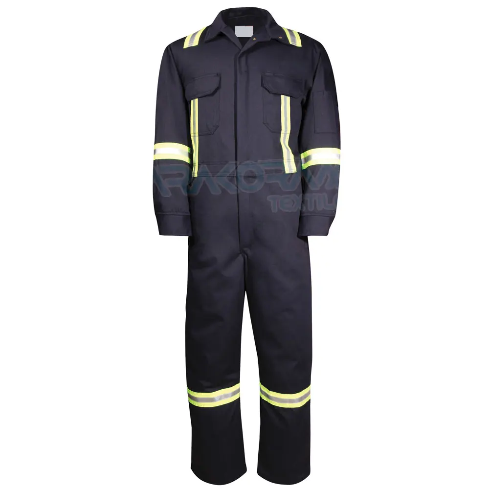 Breathable Work Wear Uniform Safety Coveralls Overall For Men Anti Heat Protective Men Coverall