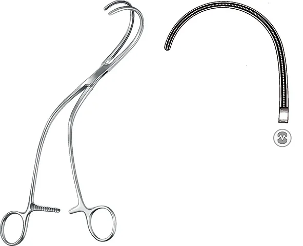 Atraumata Aorta Anastomosis Clamps Surgical Instruments Nerve and cardiovascular Debakey Forceps