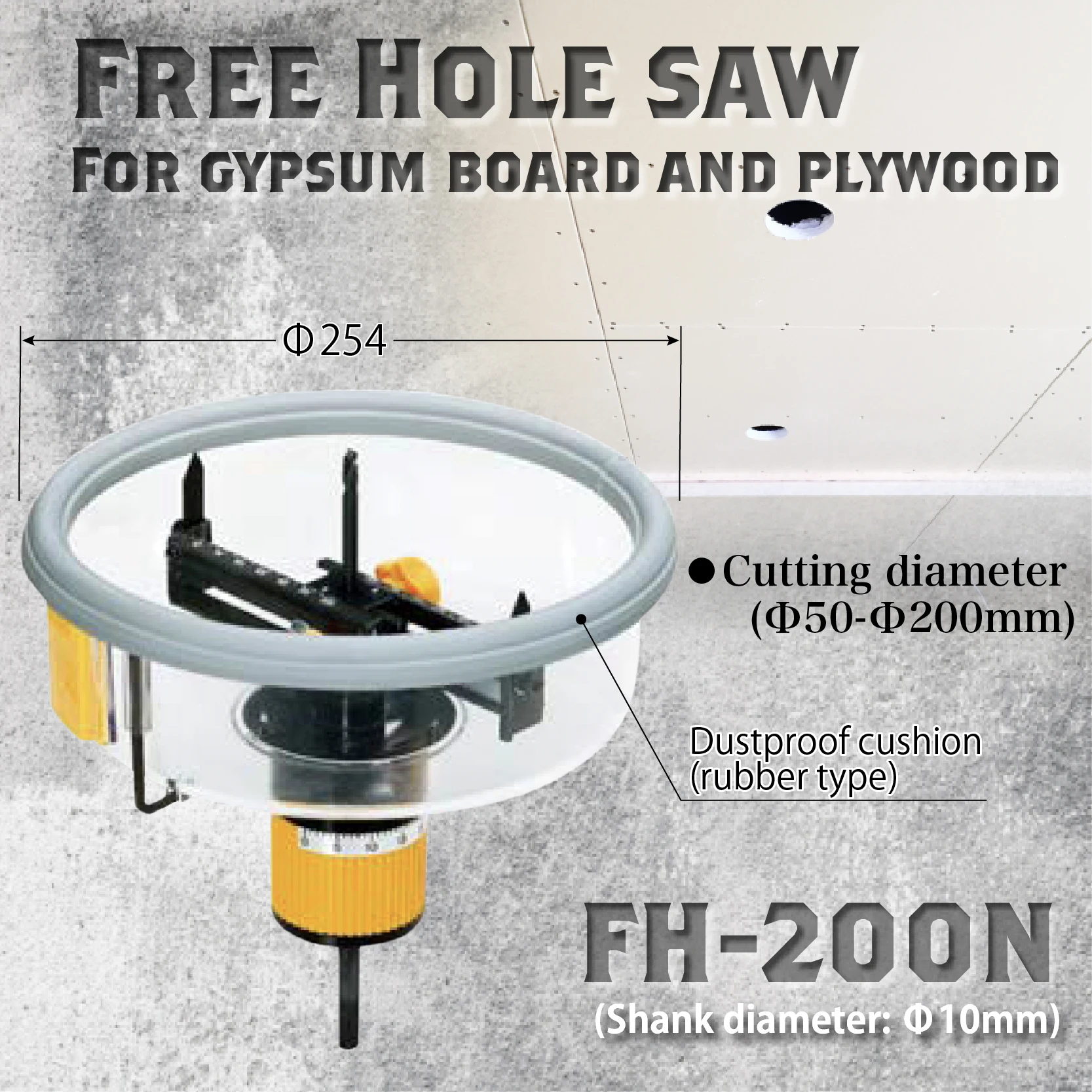 Japan holesaw not damage anything Inside thing the wall electric core drill bit