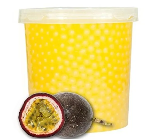 Фрукт страсти поппинг boba из Тайваня 3 2 кг пузырьковый чай желтый