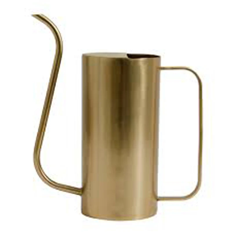 Metal Iron Indoor Used Watering Can Mini Plant Decorative Brass Antique Finished Classic Watering Can