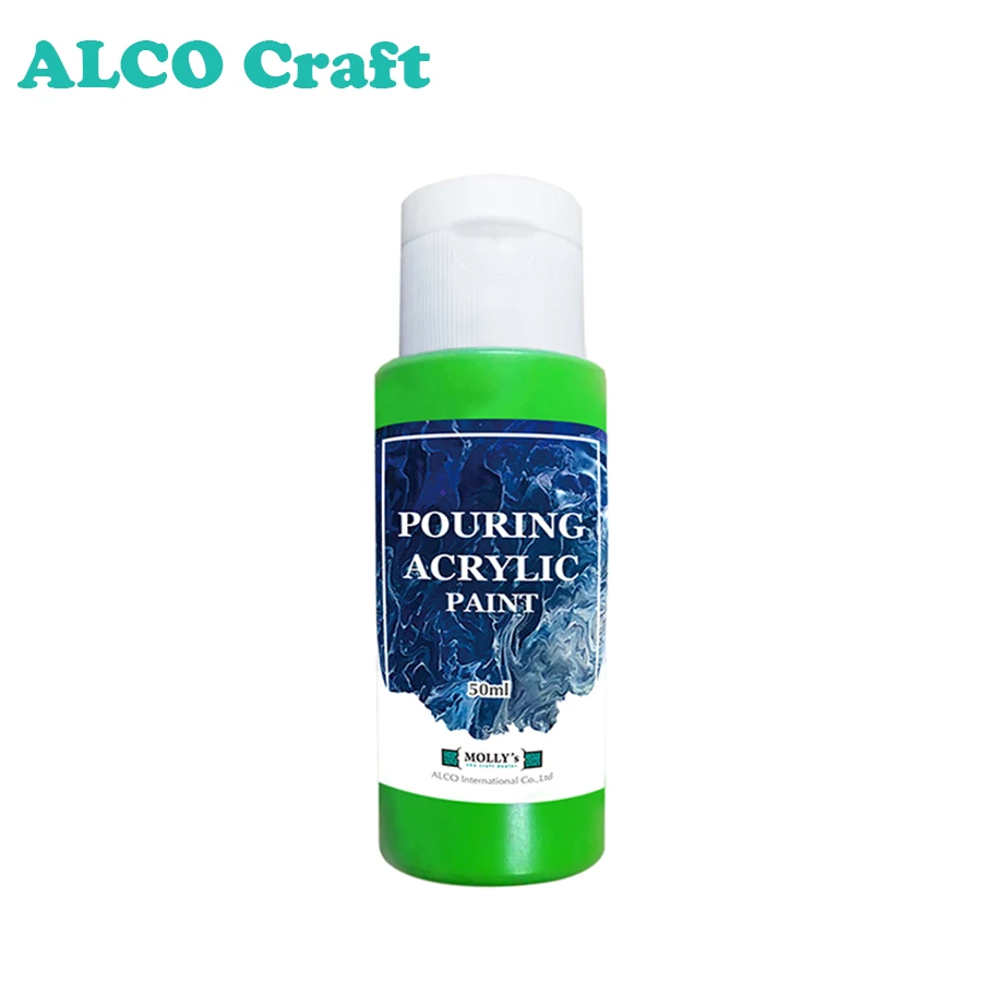 
50ml pouring acrylic paint for art and craft 