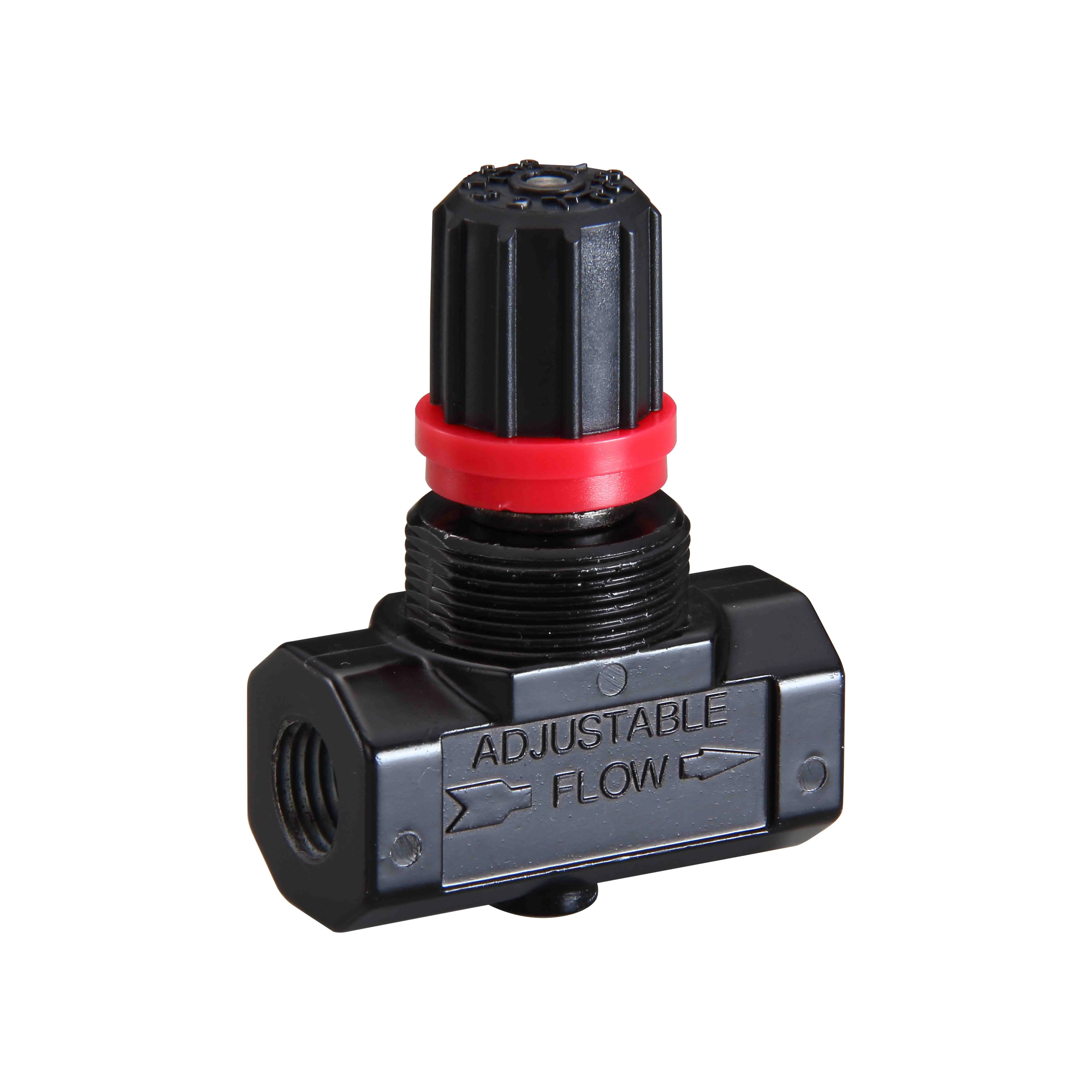 cylinder flow rate  air pressure regulator ARO 104104-F01 Inline Flow Control Valve