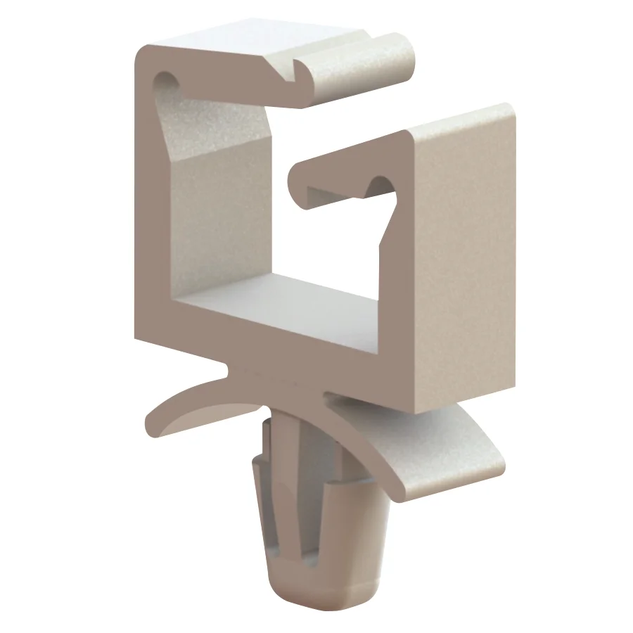 Easy Installation Wire Saddle - Locking Snap In Arrowhead Mount with Push In Mounting