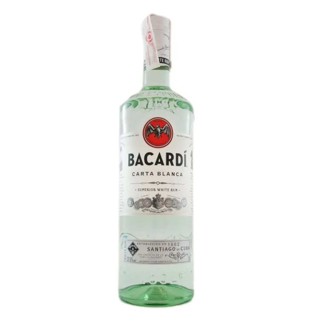 
 Ron Bacardi 1,00 Litro 37,5% (R) 1.00 L.  