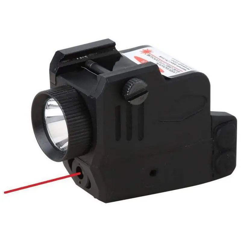 
HiLight P5RL CREE XL-L2 LED 400lm Steady/Strobe outputs & 5 mW precision red laser sight 