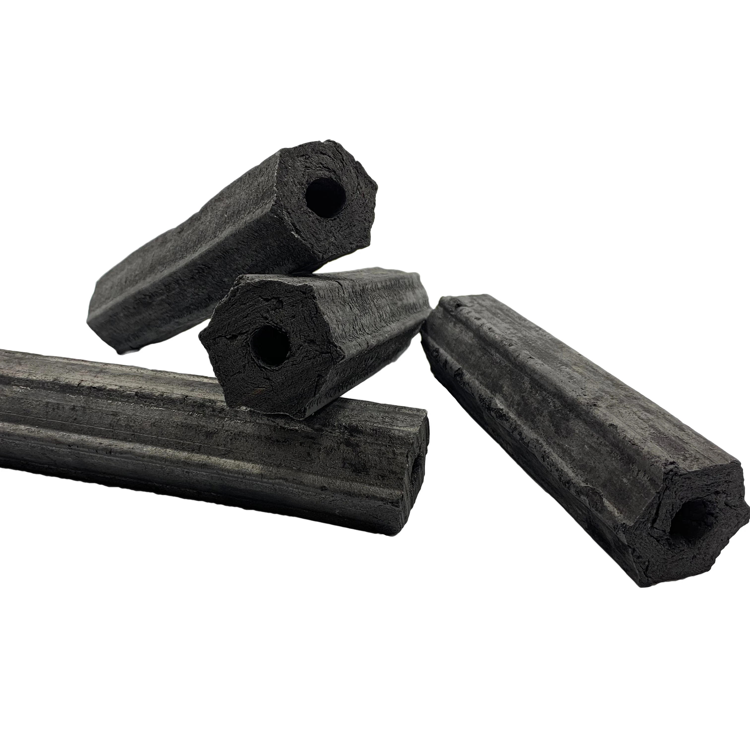 Высококачественный Экологически чистый бездымный гексагональный древесный уголь для Брикетирования Древесных Опилок