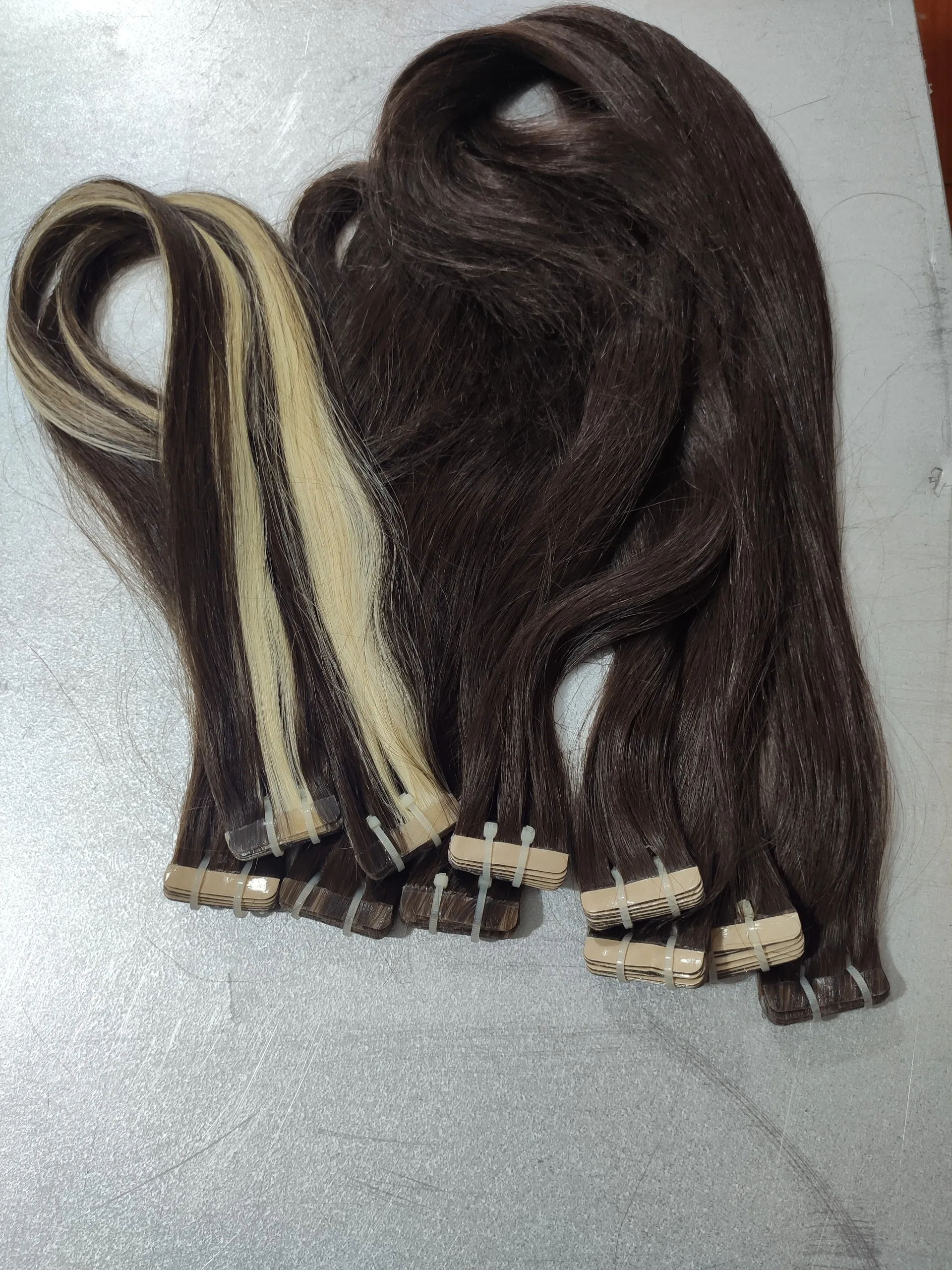 Натуральные ленточные волосы высокое качество вьетнамские 100 г оптовая продажа волос лучший продавец