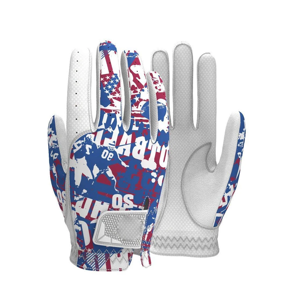 Производитель на заказ перчатка Для Гольфа cabretta кожаные магнитные шариковые маркеры левая и правая перчатки для гольфа