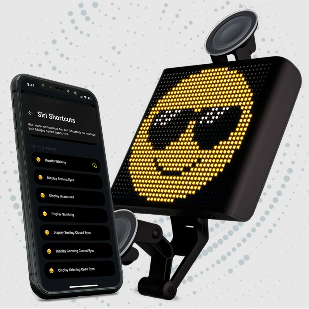New Design Simple To Use Wireless Car Emoji Display Model Number mj1901 From United States