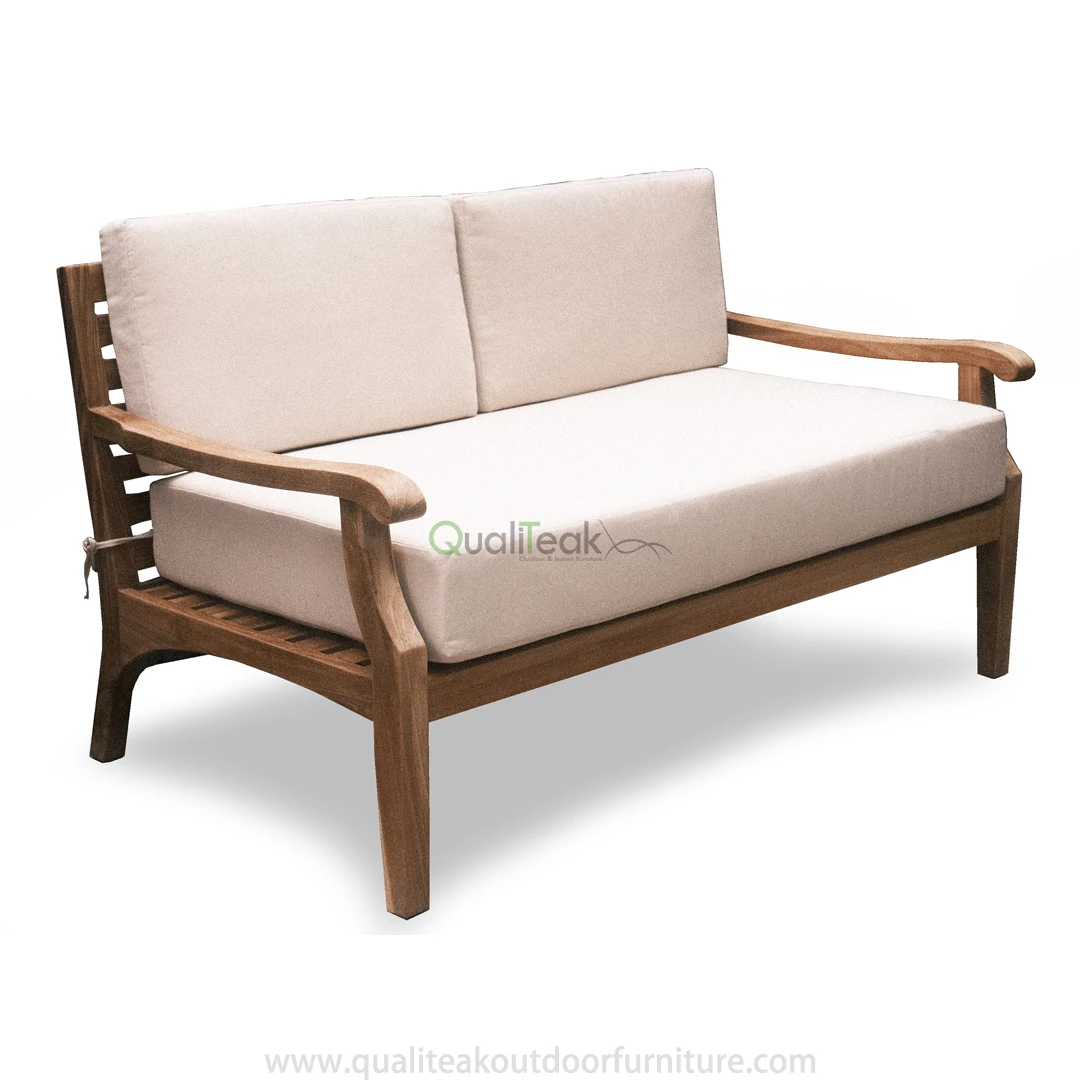 Helsinki Bogota Lounge Garden Set Design Solid Teak wood Outdoor With Waterproof Cushion